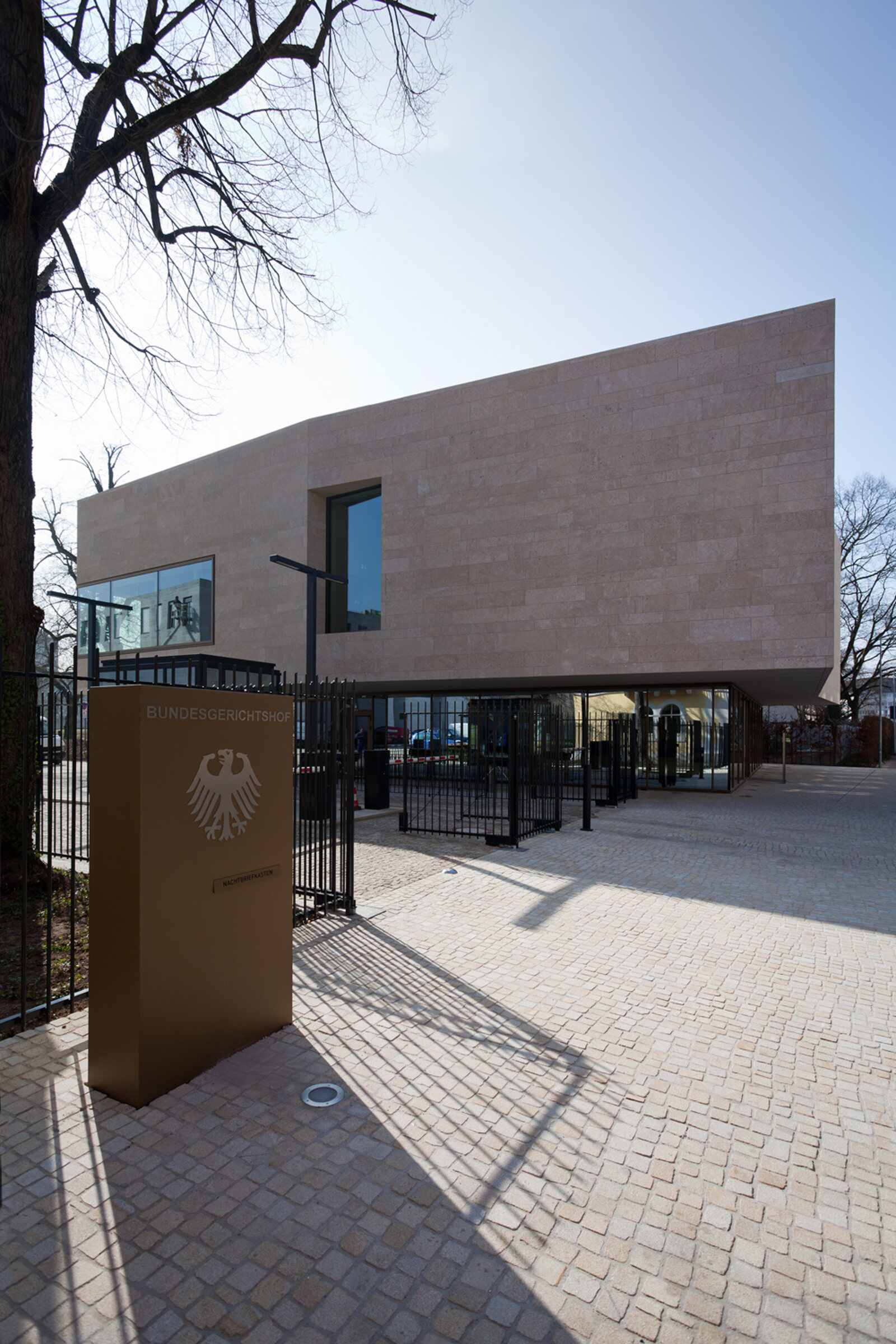 Bundesgerichtshof, Empfangsgebäude Karlsruhe